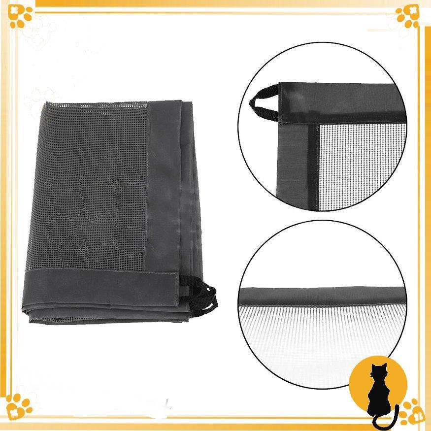 Hàng rào lưới chắn chó,em bé gắn tường cầu thang gấp gọn tiện lợi 2 size