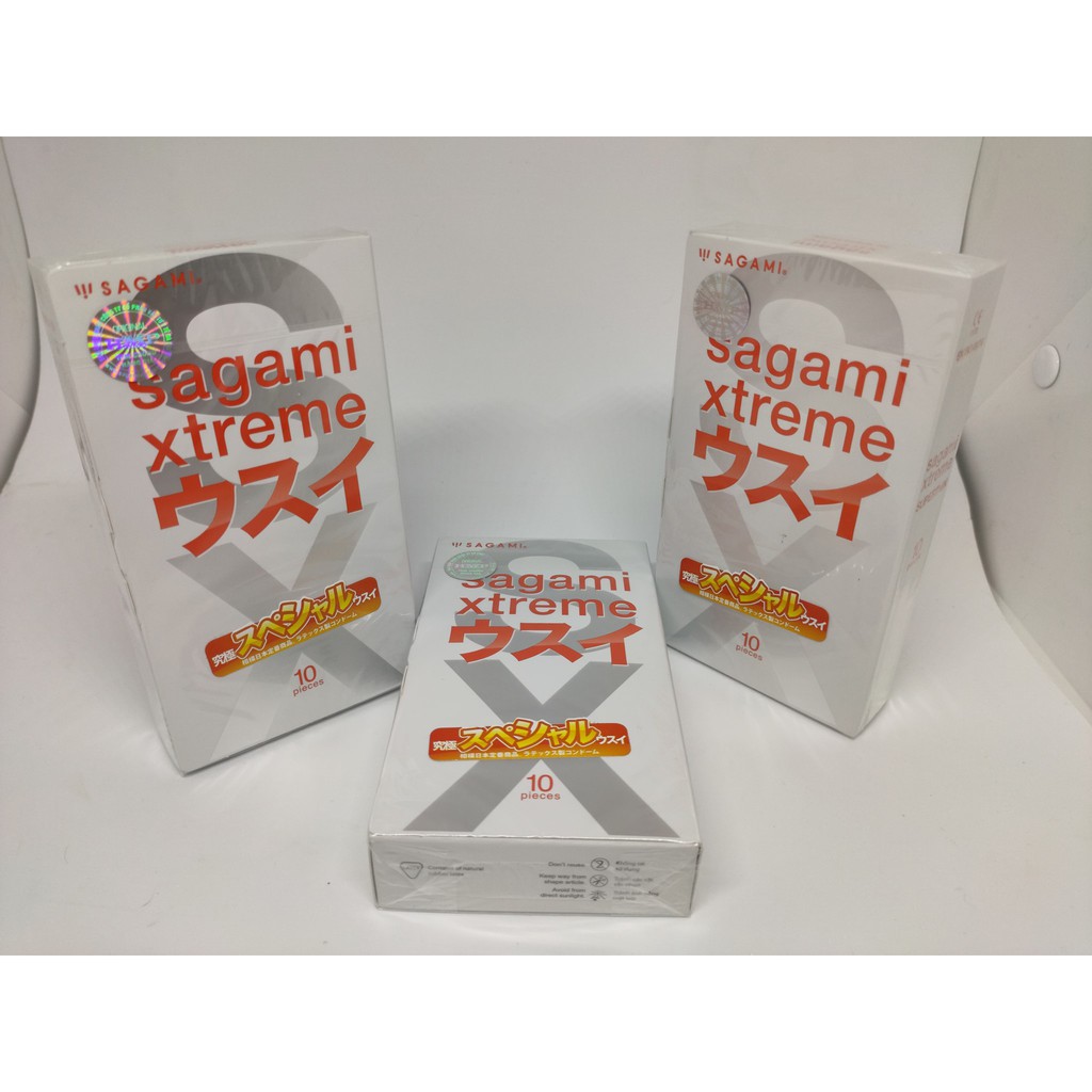 Bao cao suFreeshipsagami Xtreme superthin ( hộp 10 chiếc)