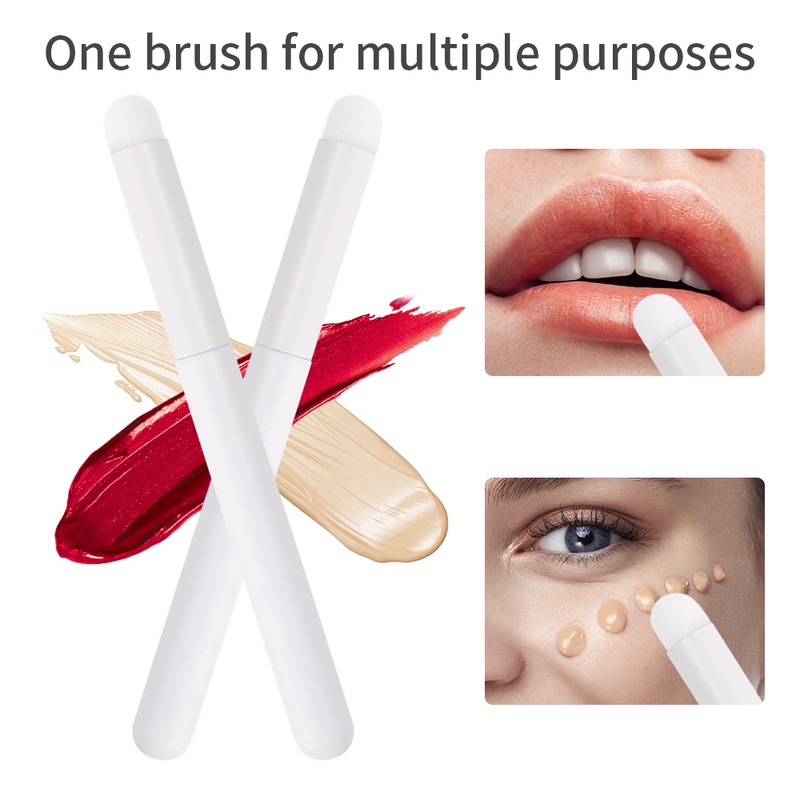 1 Cọ Trang Điểm Môi / Cọ Che Khuyết Điểm Lông Nylon Mềm Đa Năng Không Lem
