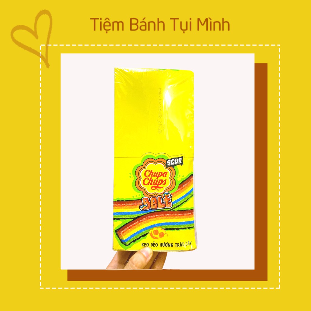 [1 hộp - 48 thanh] Kẹo dẻo hương trái cây Chupa Chups