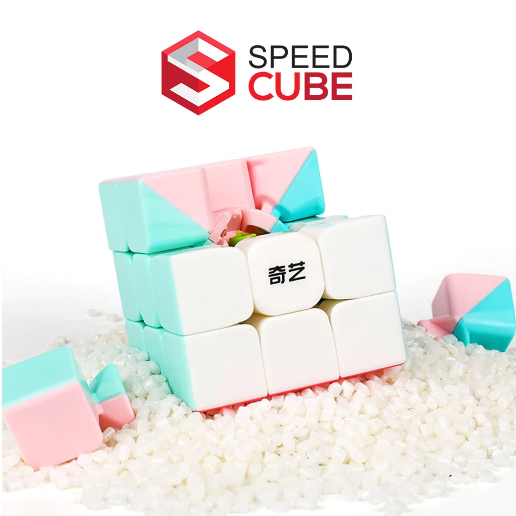 Rubik 3x3 Giá Rẻ QiYi Warrior Neon Rubic Chính Hãng Qiyi - Shop Speed Cube