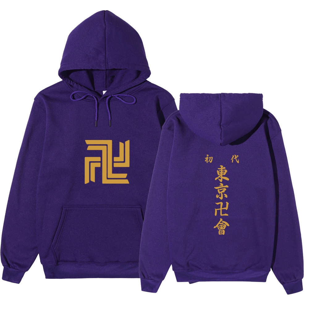 Áo Hoodie In Họa Tiết Anime Tokyo Revengers Phong Cách Đường Phố Mới Cho Nam Và Nữ