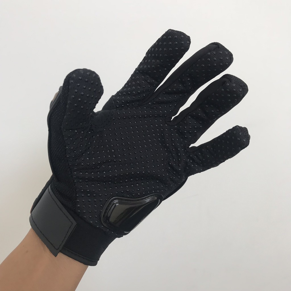 Găng tay Probiker dài ngón gù nhựa màu đen
