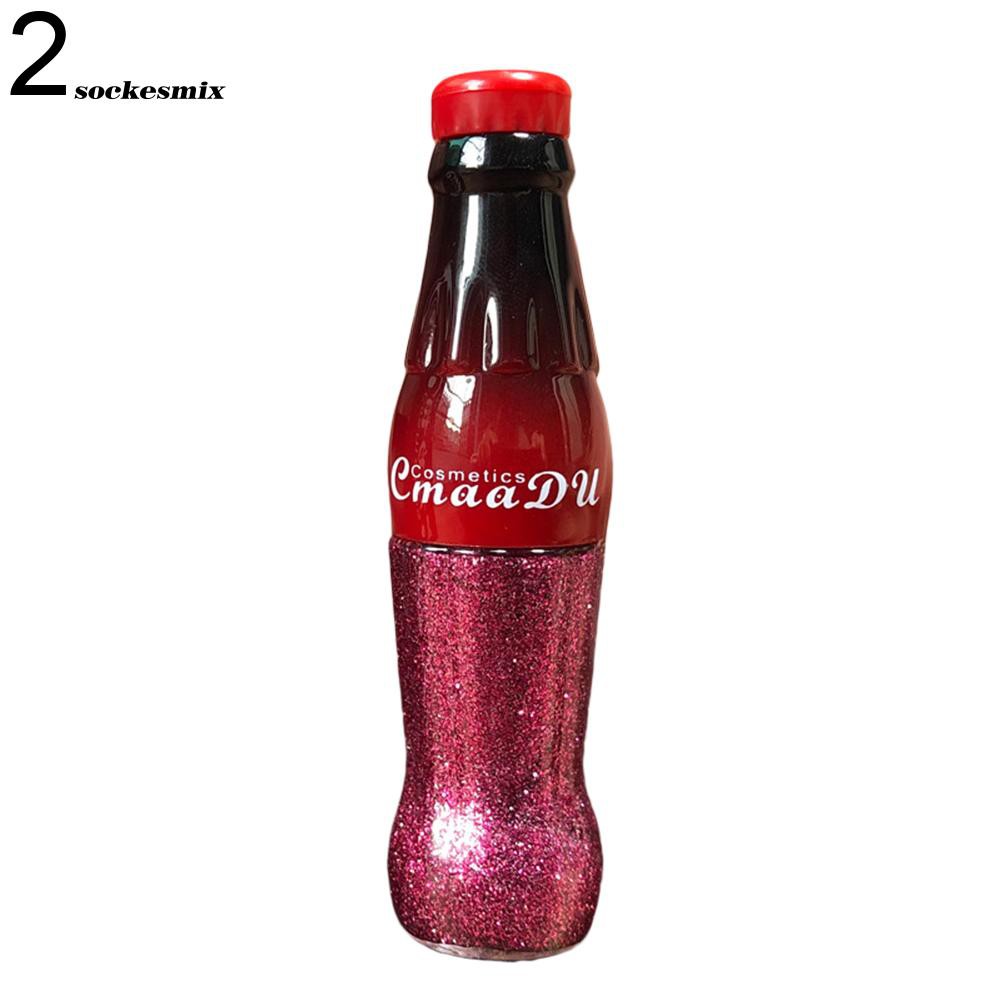 [Hàng mới về] Kẻ mắt màu nhũ không thấm nước hình chai coca độc đáo CmaaDu | BigBuy360 - bigbuy360.vn