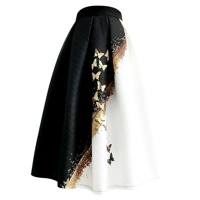 Chân Váy Lưng Cao Dáng Ôm Thời Trang Xuân Thu Cho Nữ