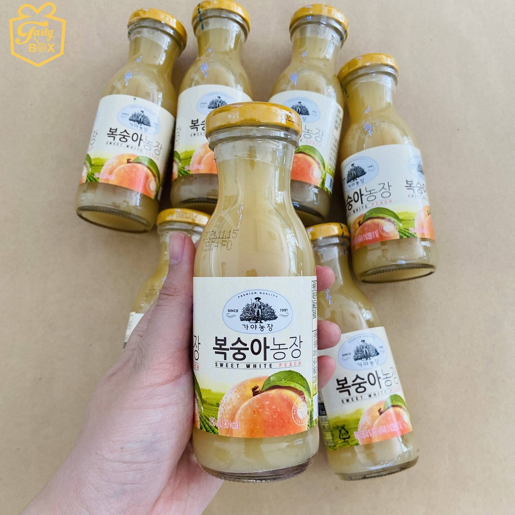 Nước đào Sweet White Peach Hàn Quốc 180ml