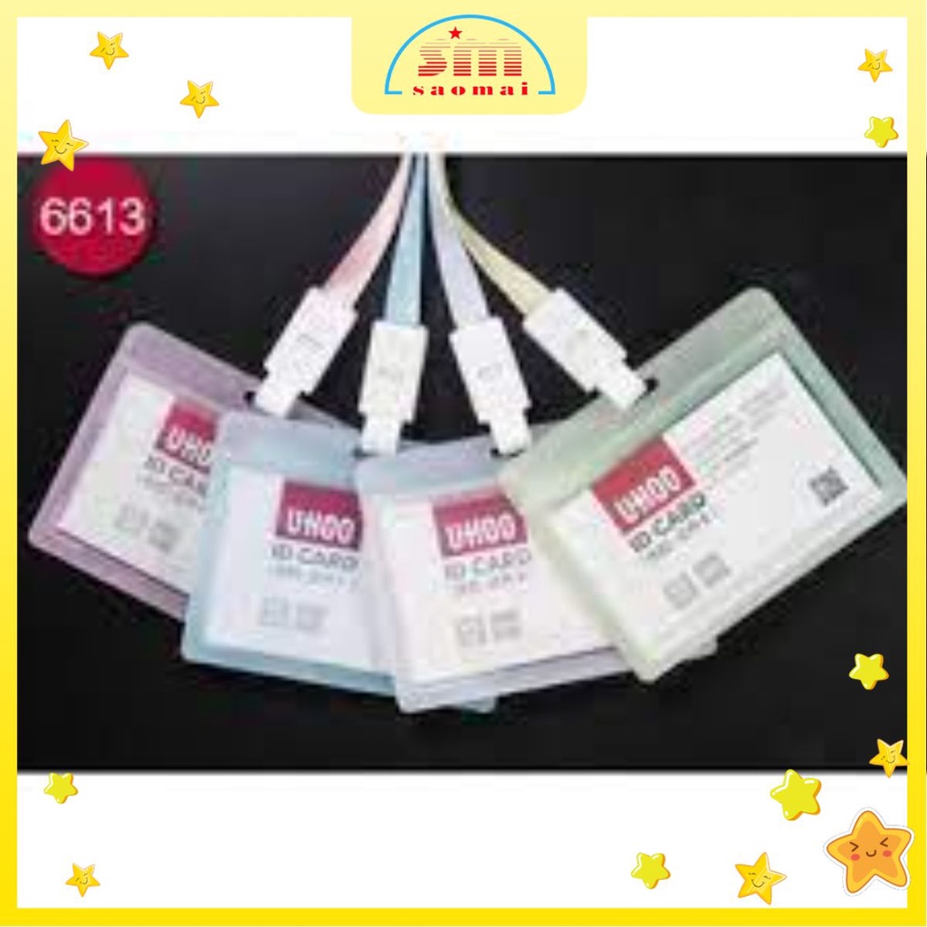 Bảng tên ngang UHOO 6613 trắng