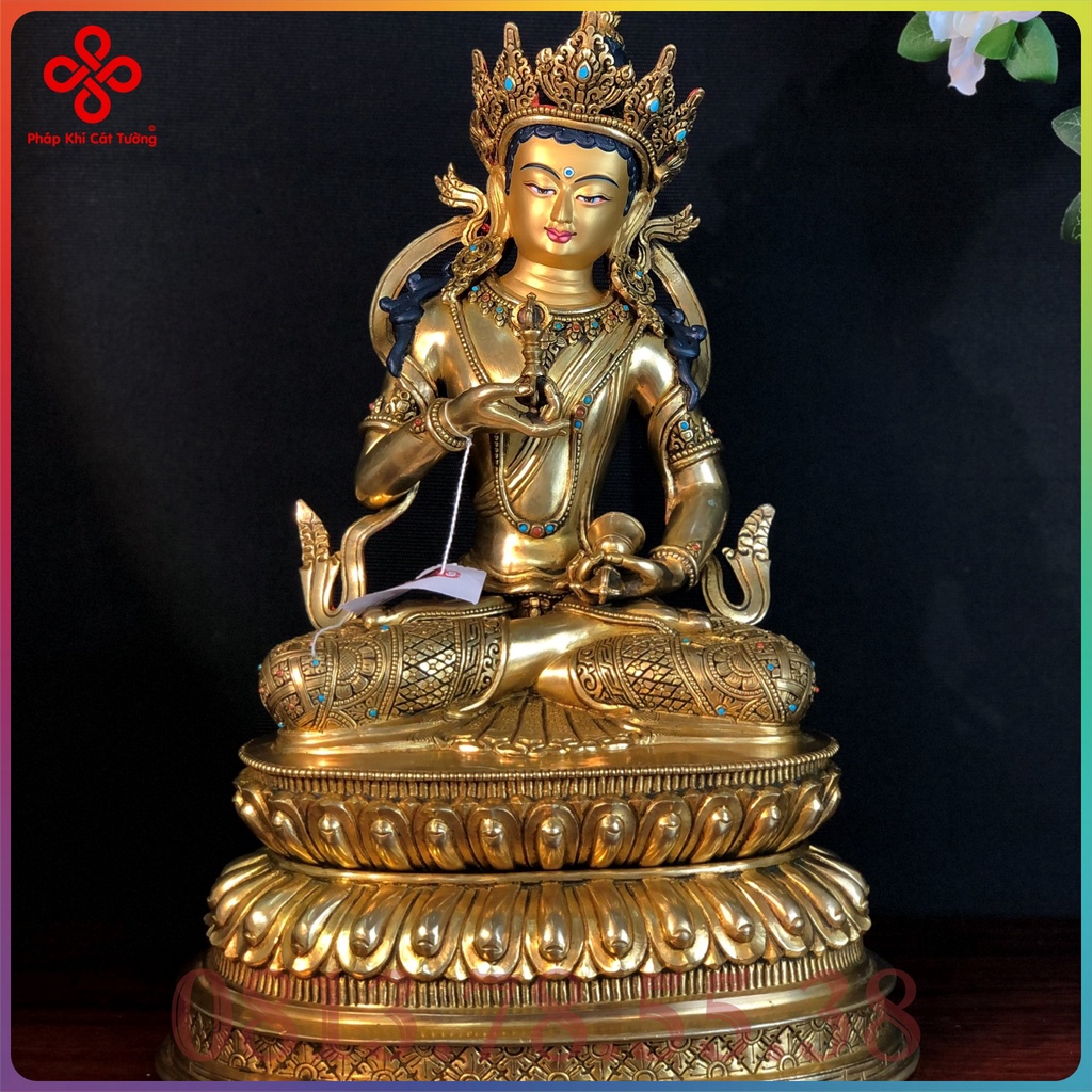 TÔN TƯỢNG ĐỨC KIM CANG TÁT ĐỎA 40CM NEPAL [Pháp Khí Cát Tường]