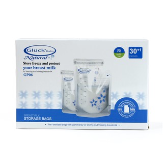 Túi trữ sữa Gluck Baby 3D Double Zip