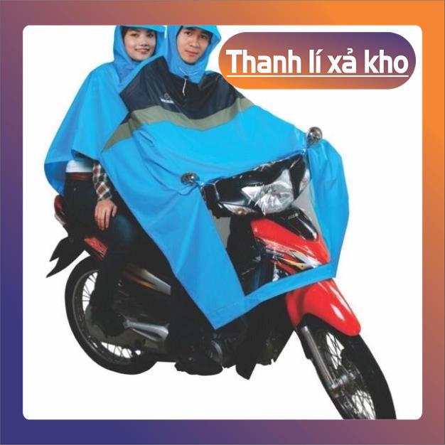 ⚡️ Áo Mưa Cánh Dơi Thủ Đô Vàng Cao Cấp Loại 1 Đầu 2 Đầu Chống Rách