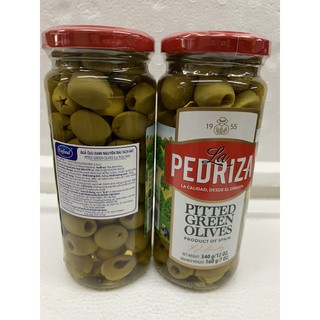 La Pedriza Olive xanh không hạt 340gr
