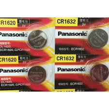 Pin cúc Panasonic CR1216- CR1632- CR2016- CR2025- CR2032 Pin điều khiển, đồng hồ, remote