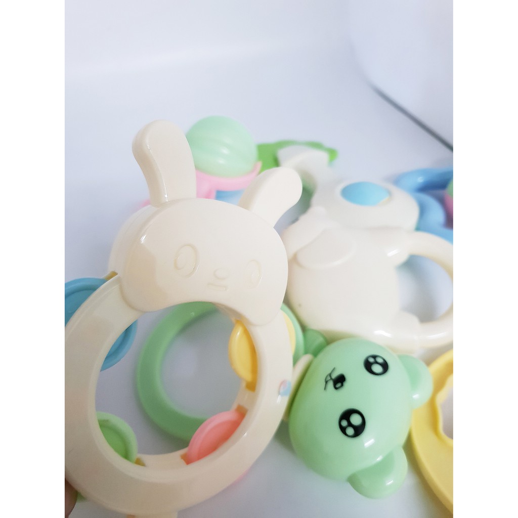 Bộ đồ chơi xúc xắc Baby Rattles Suit 8 món