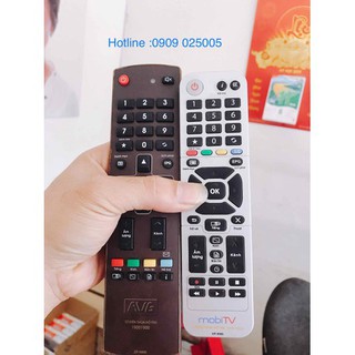 Điều khiển đầu thu an viên Mobi tivi chính hãng - điều khiển an viên