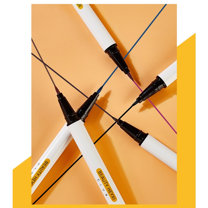 Bút Kẻ Mắt Dạng Lỏng 5 Màu Sắc Tùy Chọn Chống Thấm Nước Bắt Sáng Lâu Trôi