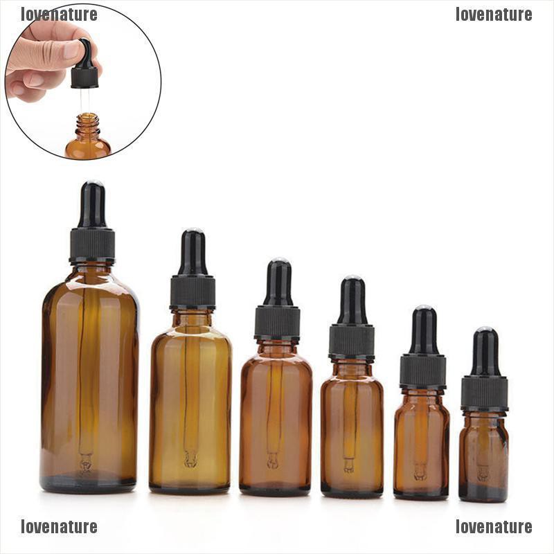 Lọ thủy tinh rỗng đựng dung dịch dạng ống nhỏ giọt 5ml-100ml