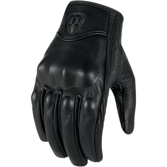 Găng tay da Biker có gù bảo vệ