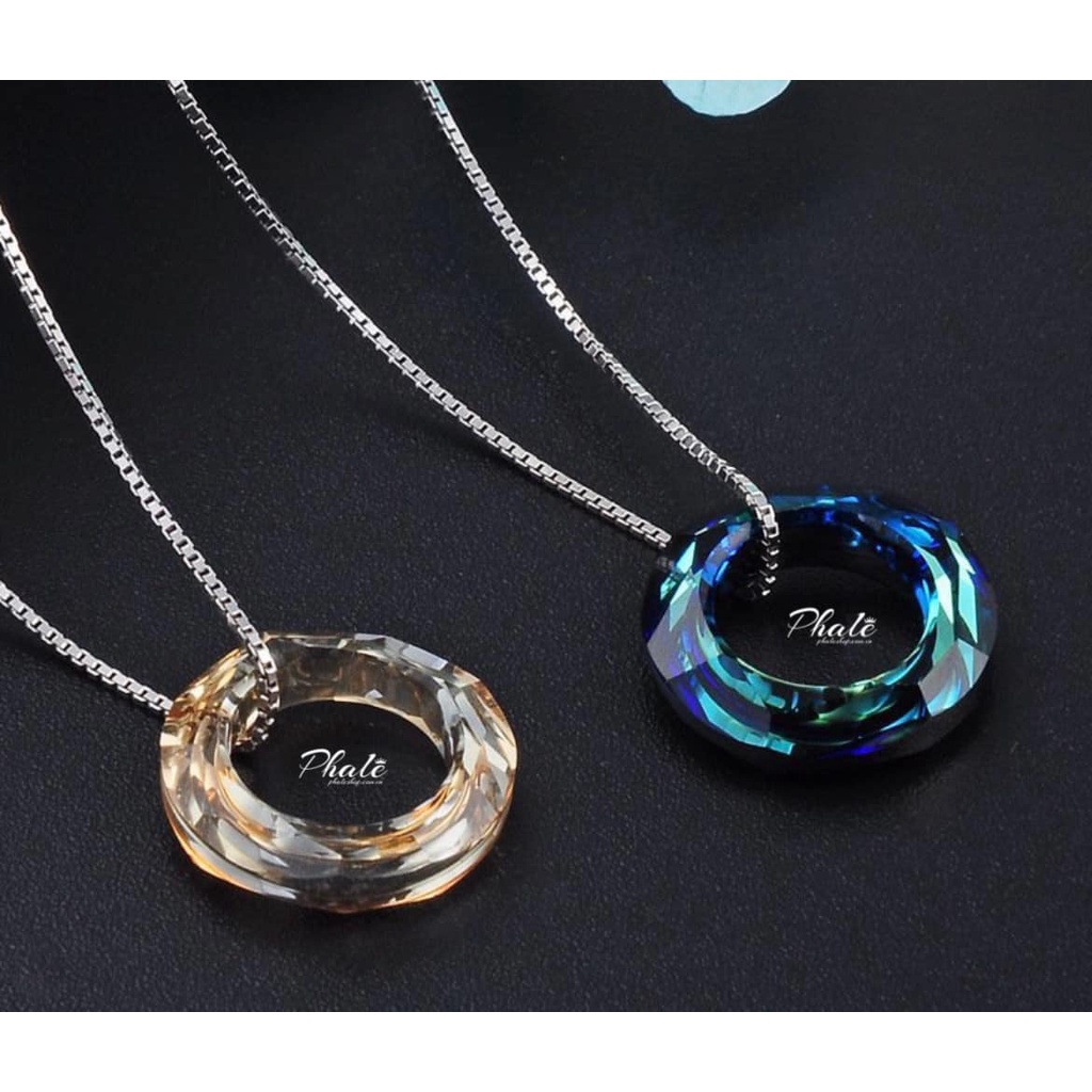 Mặt Dây Chuyền Pha Lê Swarovski Hình Tròn S20mm