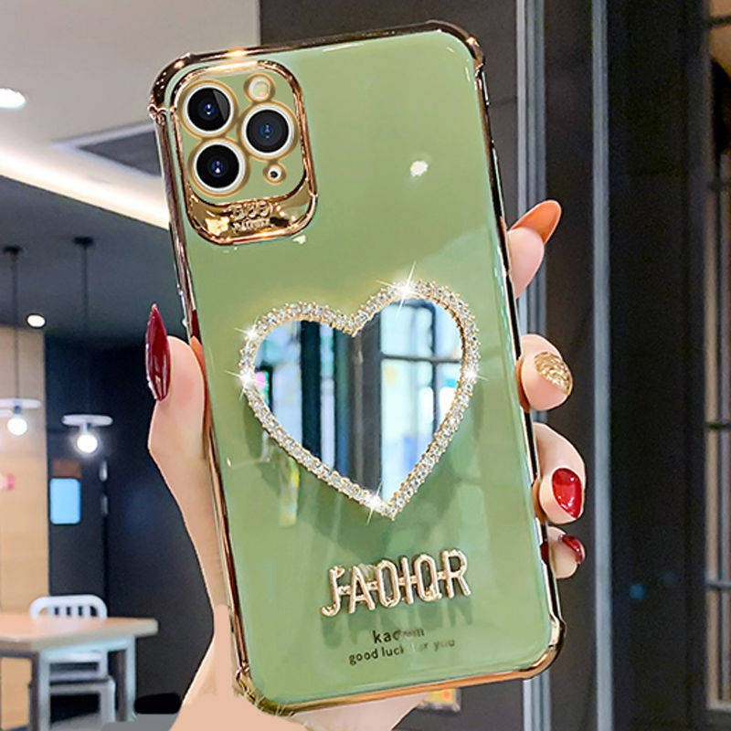 Ốp Lưng Điện Thoại Mặt Gương Thời Trang Dành Cho Apple 12 Iphone11 12pro