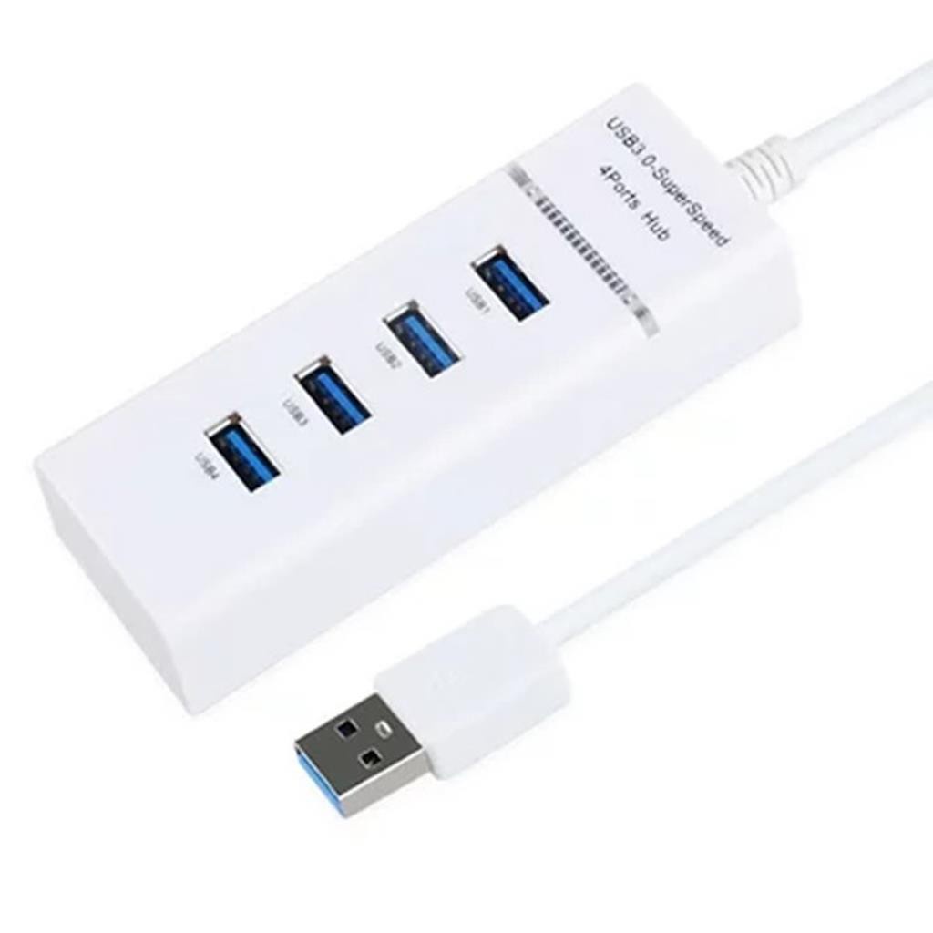 Hub Chia 4 Cổng USB 3.0 -Chuyển dữ liệu tốc độ cao lên tới 5Gbps - Dây dài 30cm ( Màu Ngẫu Nhiên ) -dc3842