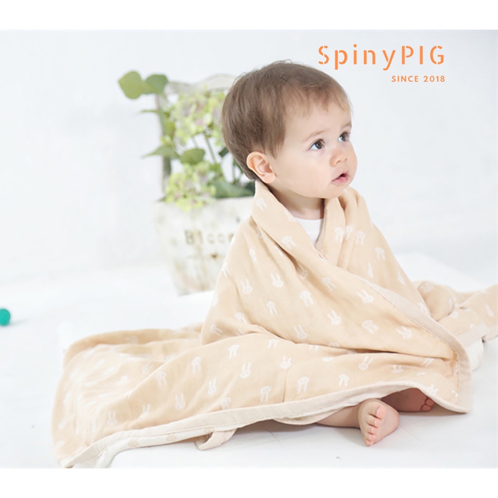 Chăn xô cho bé cao cấp cotton tự nhiên không chất tẩy nhuộm 6 lớp cực đẹp