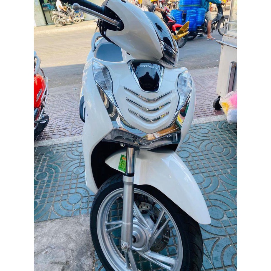 MẶT NẠ SH 2020 - Sh 2021 - SH 2022 KIỂU 3 SỌC XI HÀNG MOTORAART NHỰA ABS CAO CẤP