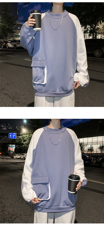 Korean Korean style top Cost-effective Pullover top High quality Men's clothing Popular