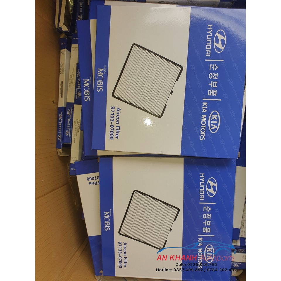 [Sỉ-Lẻ] Lọc gió điều hòa, máy lạnh xe Hyundai I10, Kia Morning, Hyundai Eon (Mã: 0713307000/9713307010)