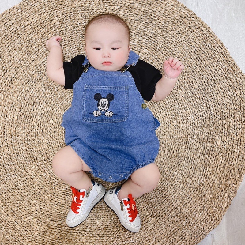 Yếm jean cho bé 7 - 18kg