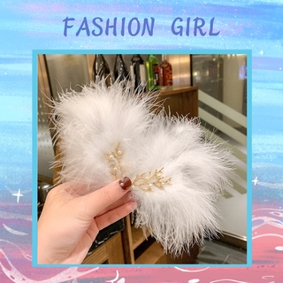 Kẹp tóc kiểu lông vũ thời trang dành cho nữ