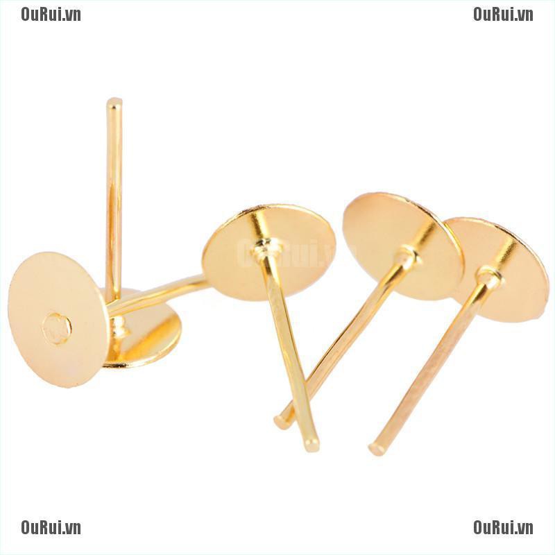 Bộ 200 Phụ Kiện Bông Tai Thiết Kế Dễ Thương Chuyên Dùng