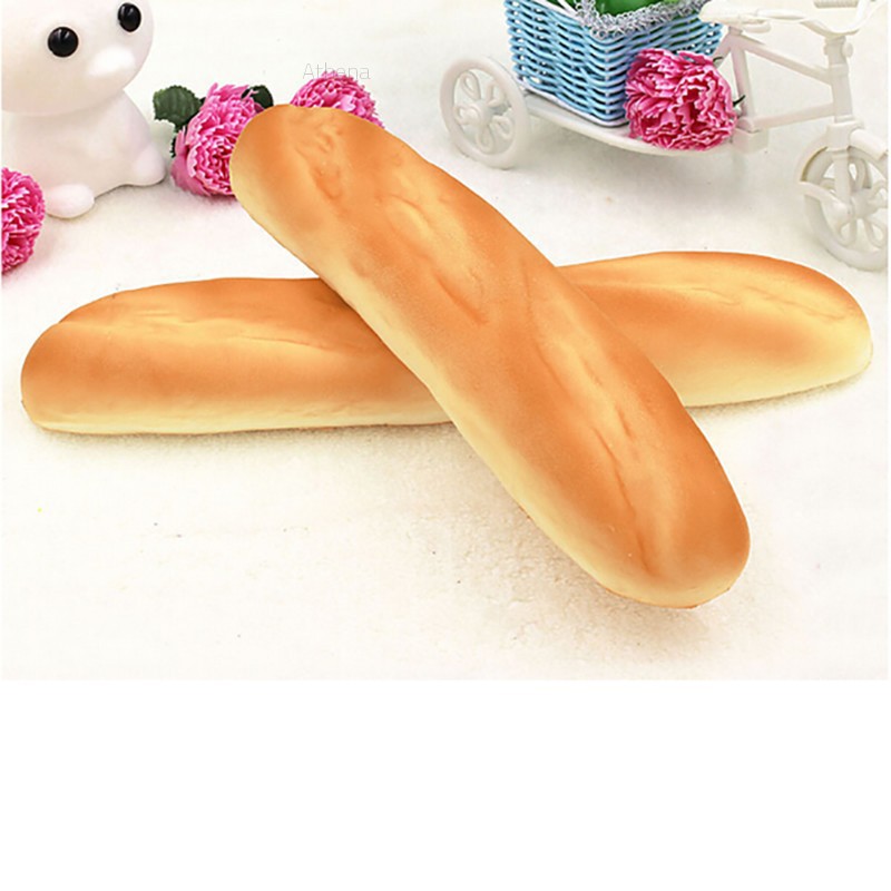 Bánh Mì Giả Bằng Xốp PU 29cm Trang Trí Nhà Hàng