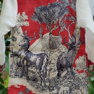 Áo dài gấm bé trai cao cấp size 1_10y