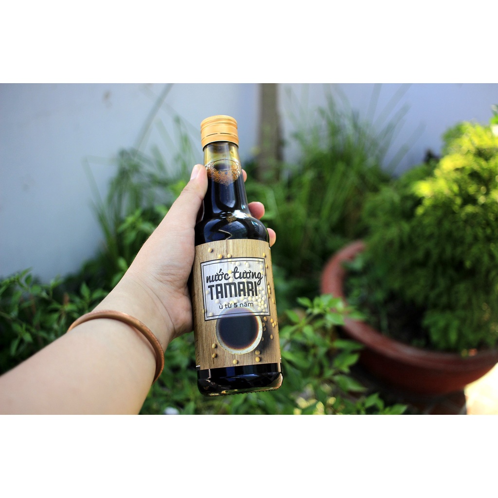 Nước tương Tamari 300ml ủ 5 năm hương vị dịu ngọt umami