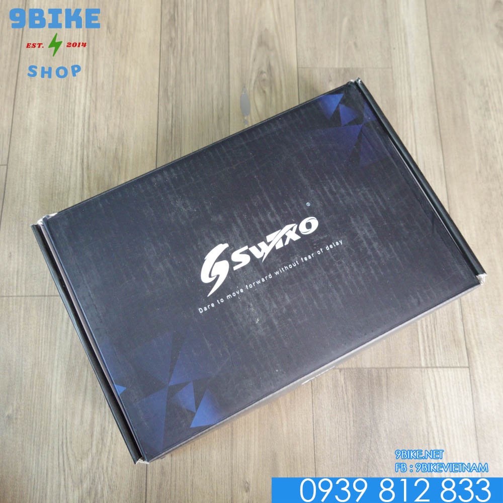 Giò đĩa xe đạp leo núi touring nhôm CNC BB24mm 170 36T kèm BBM68 24mm