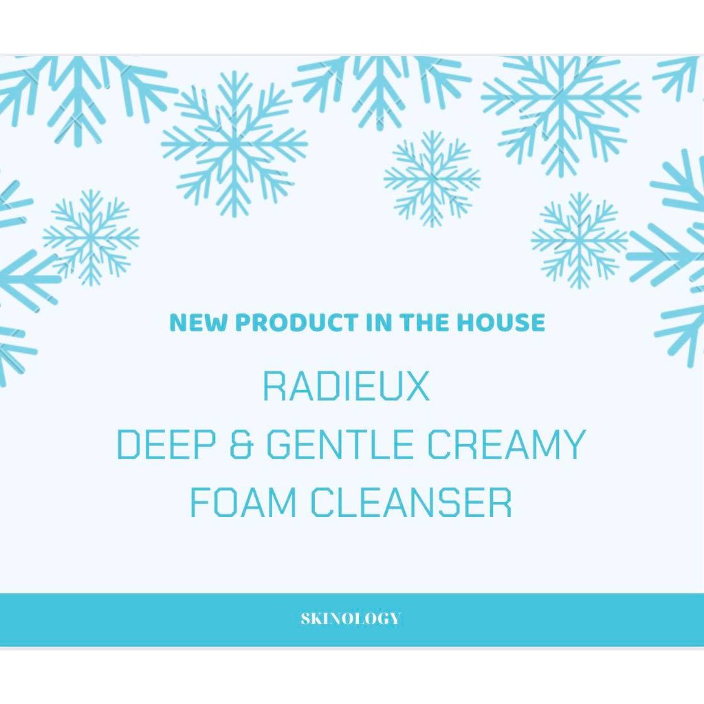 SỮA RỬA MẶT RADIEUX Deep & Gentle Creamy Foam Cleanser | BigBuy360 - bigbuy360.vn