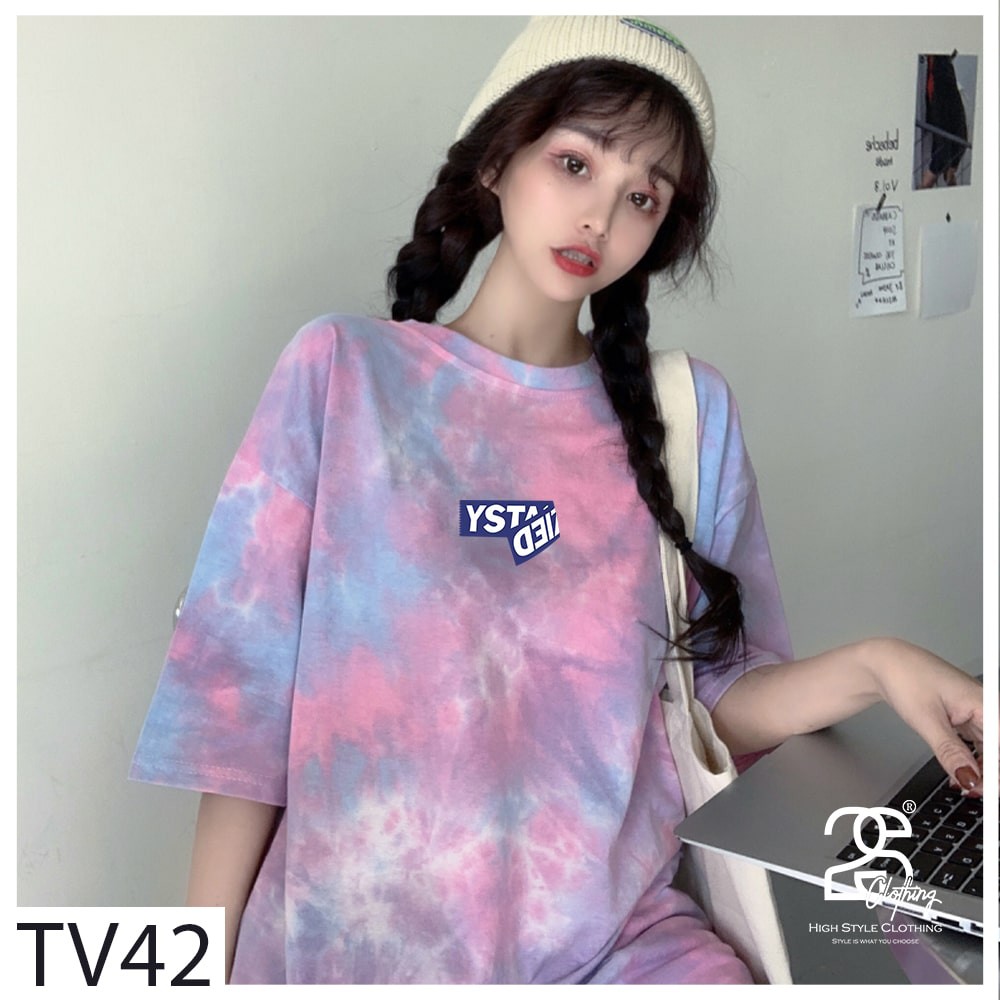 Áo Unisex Nam Form Rộng Oversize Tay Lỡ Oversize 2s Clothing Áo Thun Nam Unisex Cổ Tròn StreetWear Giá Rẻ Hàn Quốc TV42 | BigBuy360 - bigbuy360.vn