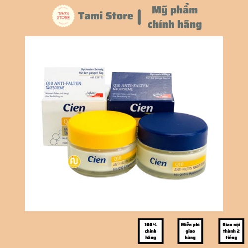 Kem Dưỡng Ẩm Chống Lão Hóa Cien Q10 Nội Địa Pháp Hàng Chuẩn Chính Hãng  - Tami Store