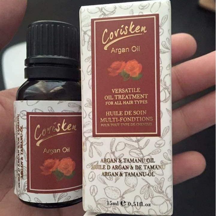 Tinh dầu bóng dưỡng tóc cao cấp COVISKEN ARGAN OIL 15ml