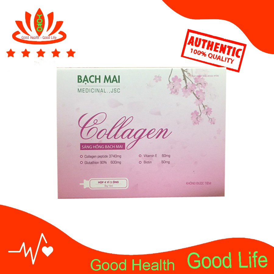 [Da Đẹp - Trẻ Trung] Nước Uống Collagen Quý Phái Sáng Hồng Da Bạch Mai 200ml YoKo Pharma | BigBuy360 - bigbuy360.vn