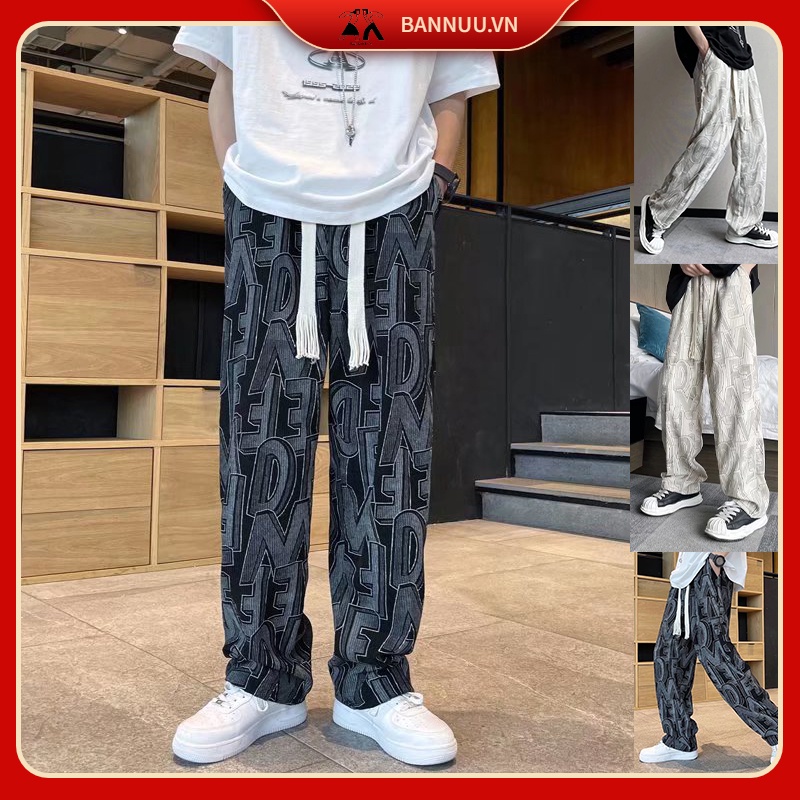 quần ống suông unisex quần thể thao nam dài chất đũi cao cấp quần kaki nam phong cách Hàn Quốc quần nữ thời trang trẻ tuổi quần kaki nữ