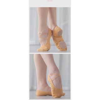 Giày Múa Ballet Chất Thun / GB02