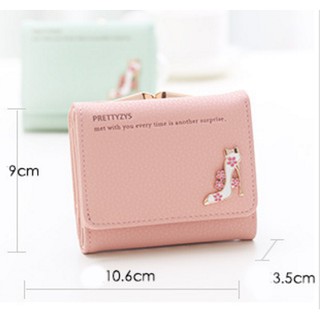Combo 2 ví ngắn chính hãng Prettyzys Auth. Ví nữ , ví da , bóp nữ , ví ngắn , ví tiền , ví dự tiệc