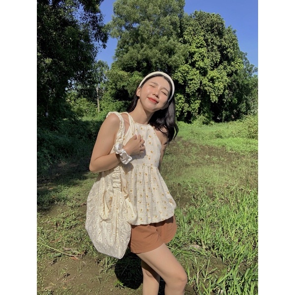 Set Áo Muslin Yên Chi & Váy/Quần Linen - Drézup Boutique