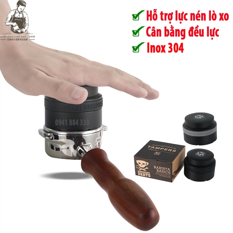 Tamper OCD Hỗ Trợ Nén Lò Xo Logo ESPRSSO PART