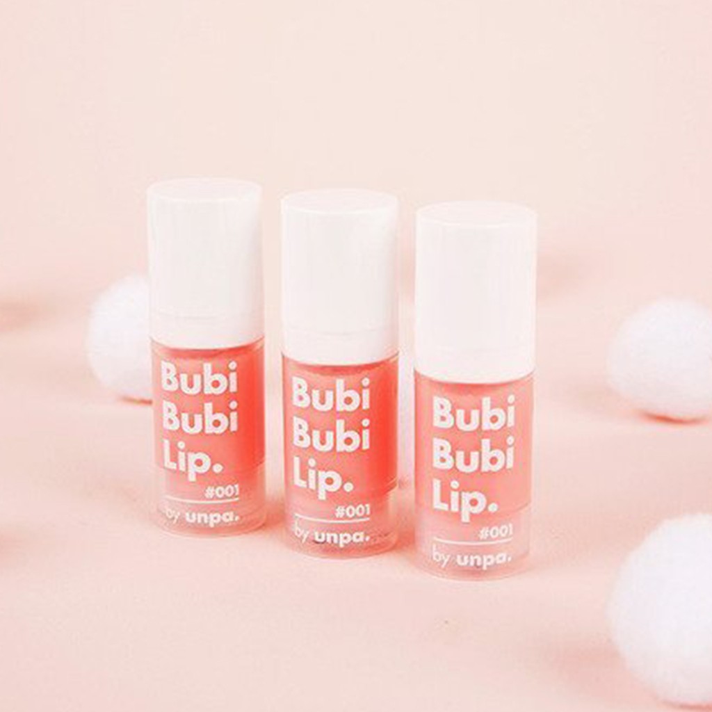 Tẩy Tế Bào Chết Môi Dạng Sủi Bọt Unpa Bubi Bubi Bubble Lip Scrub 10ml