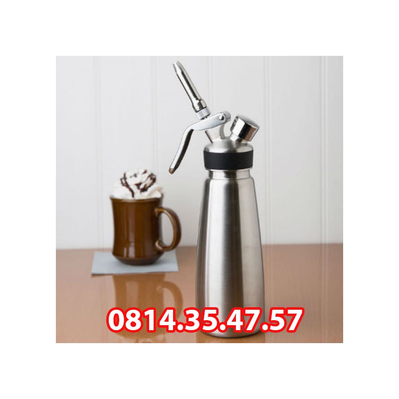 Bình xịt kem tươi Mosa 500ml cho đồ uống đá xay