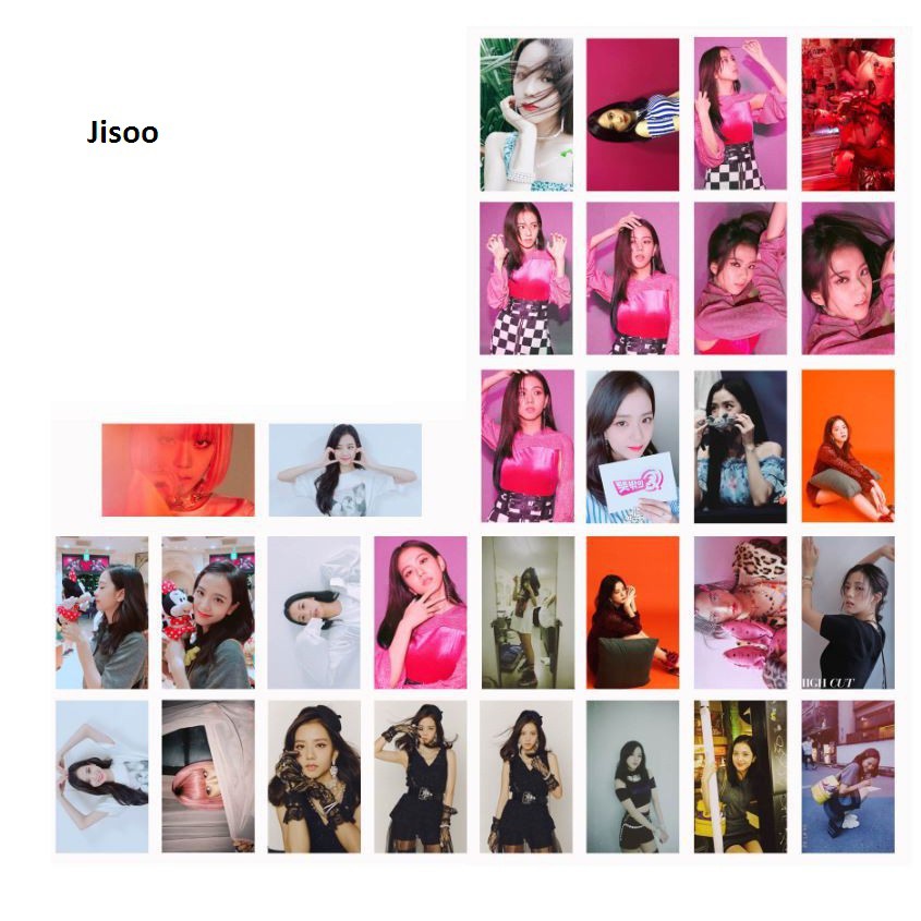 Set 30 ảnh lomo Jisoo Blackpink mới A