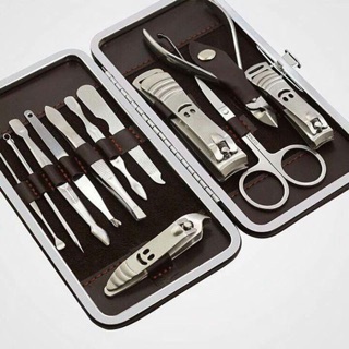 BẤM MÓNG TAY 12 CHI TIẾT INNOX SIÊU BỀN ĐẦY ĐỦ DỤNG CỤ CẮT MÓNG LÀM ĐẸP