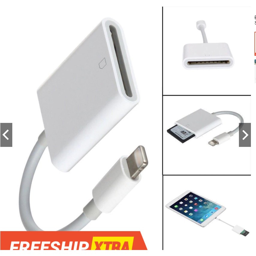 Đầu Đọc Thẻ Nhớ Micro Sd / Tf Cho Ipad Iphone